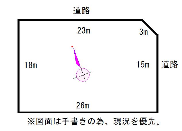 Compartment figure. Land price 3.5 million yen, Land area 465 sq m each 3.5 million ・ Bulk also acceptable