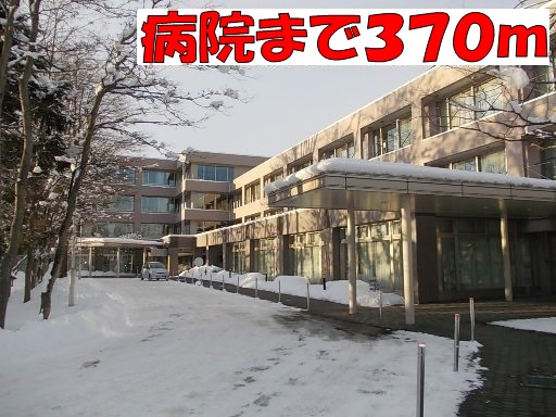 Hospital. Hokusei 370m to the hospital (hospital)