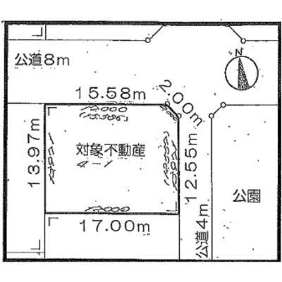 Compartment figure. Land price 4.9 million yen, Land area 236.5 sq m