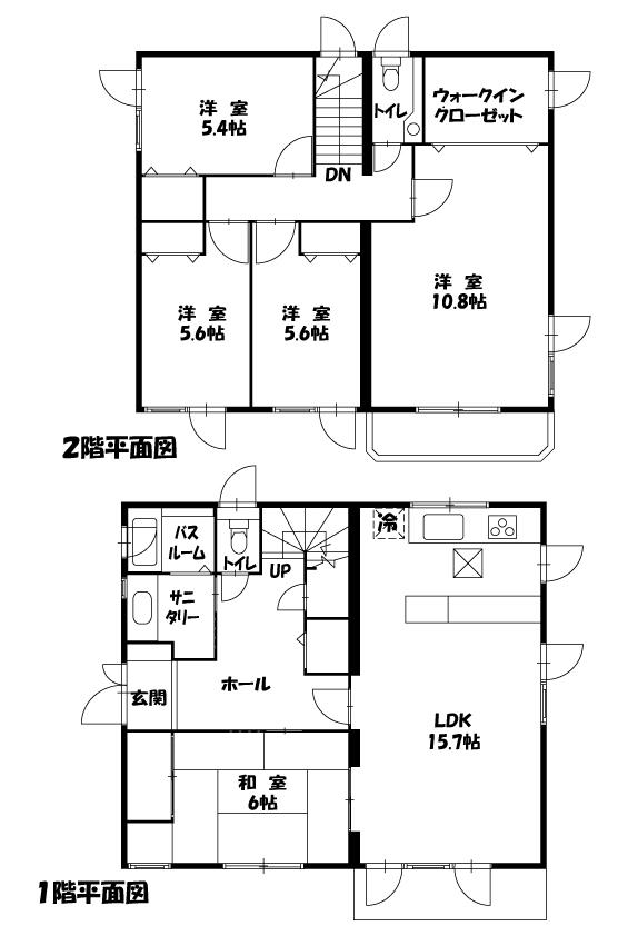 Floor plan. 11.8 million yen, 5LDK + S (storeroom), Land area 437.5 sq m , Building area 124.14 sq m