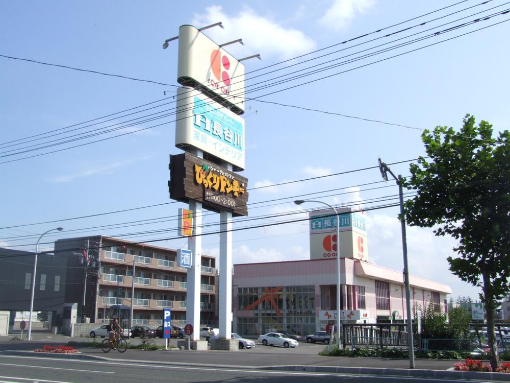 Supermarket. 1800m until KopuSapporo Nopporo shop