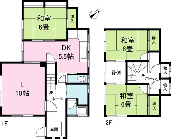Compartment figure. Land price 7.8 million yen, Land area 255.99 sq m