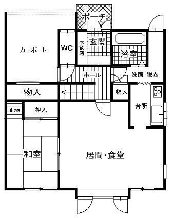Floor plan. 11.8 million yen, 4LDK, Land area 264.47 sq m , Building area 107.22 sq m