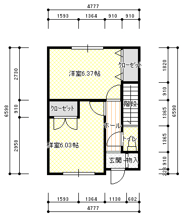Other. It is a drawing of the first floor. 