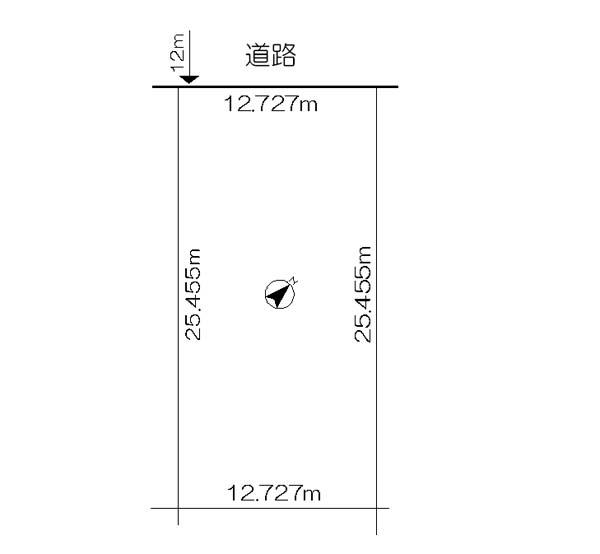Compartment figure. Land price 9.5 million yen, Land area 323 sq m