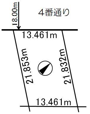Compartment figure. Land price 7 million yen, Land area 287 sq m