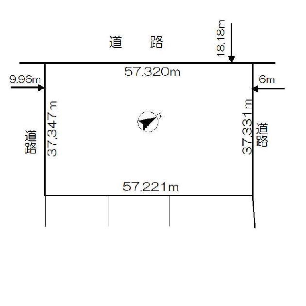 Compartment figure. Land price 38 million yen, Land area 2138.4 sq m