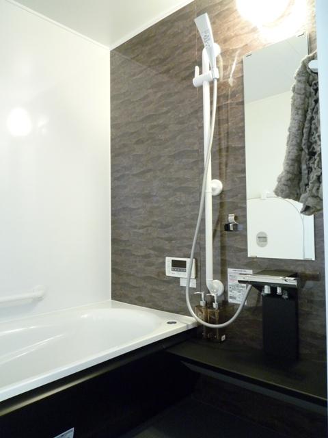 Bathroom. Bathroom of calm atmosphere