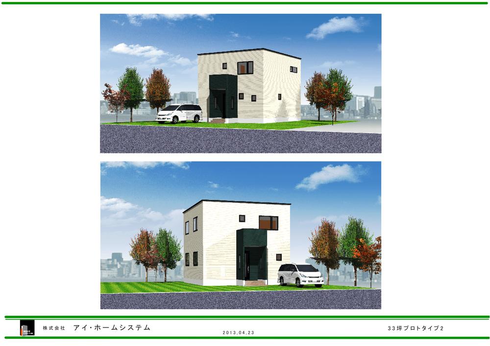 Building plan example (Perth ・ appearance). Building price 14.9 million yen, Building area 109.31 sq m