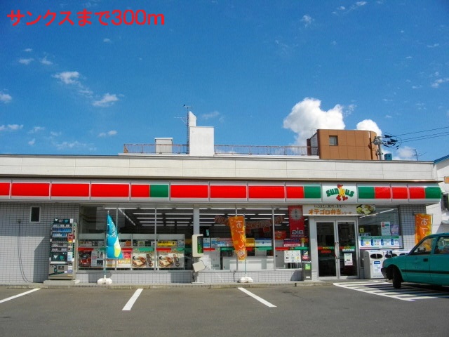 Convenience store. 300m until Thanksgiving (convenience store)