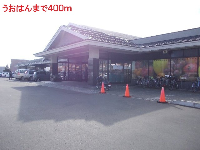 Supermarket. 400m until Uohan (super)