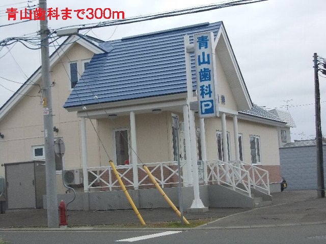 Hospital. 300m until Aoyama Dental (hospital)