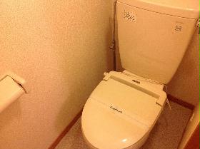 Toilet. With warm toilet seat heating function even in the winter!