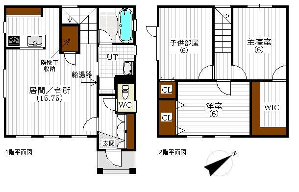 Floor plan. 16.1 million yen, 3LDK, Land area 165.3 sq m , Building area 82.8 sq m