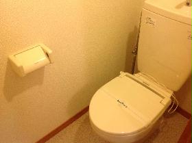 Toilet. With warm toilet seat heating function even in the winter!