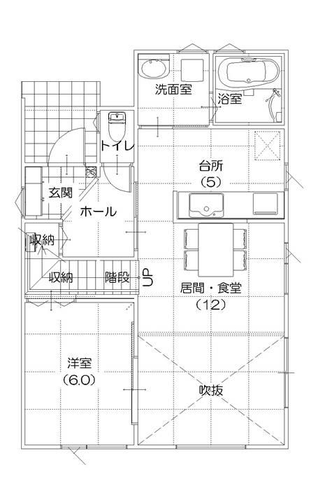 Floor plan. 27,900,000 yen, 4LDK, Land area 205.94 sq m , Building area 101.85 sq m 1 floor plan view