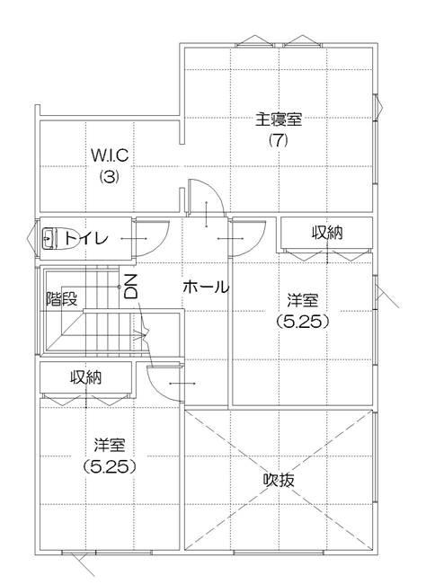 Floor plan. 27,900,000 yen, 4LDK, Land area 205.94 sq m , Building area 101.85 sq m 2-floor plan view