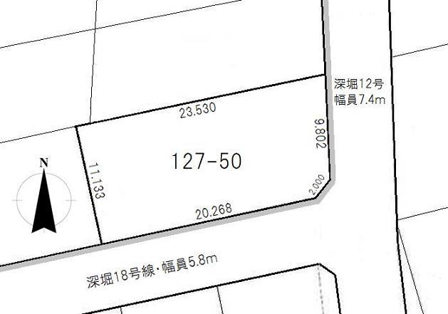 Compartment figure. Land price 11,250,000 yen, Land area 247.98 sq m