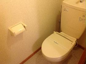 Toilet. With warm toilet seat heating function even in the winter!