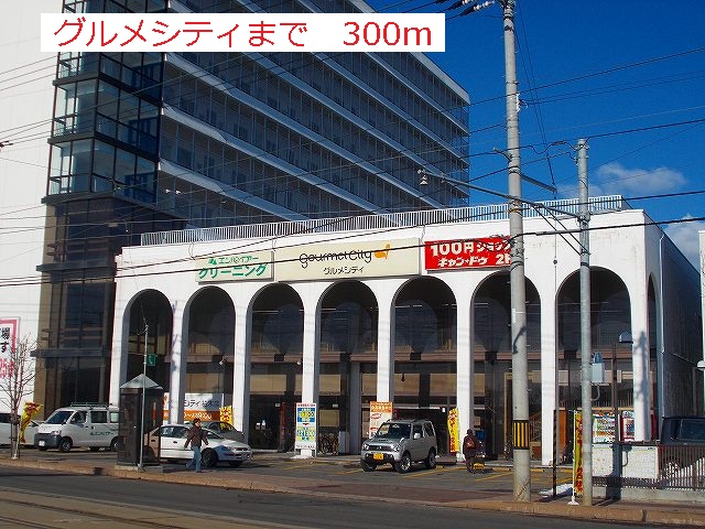 Supermarket. 300m until Gourmet City (Super)