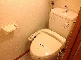 Toilet. With warm water washing toilet seat and toilet seat heating function !!