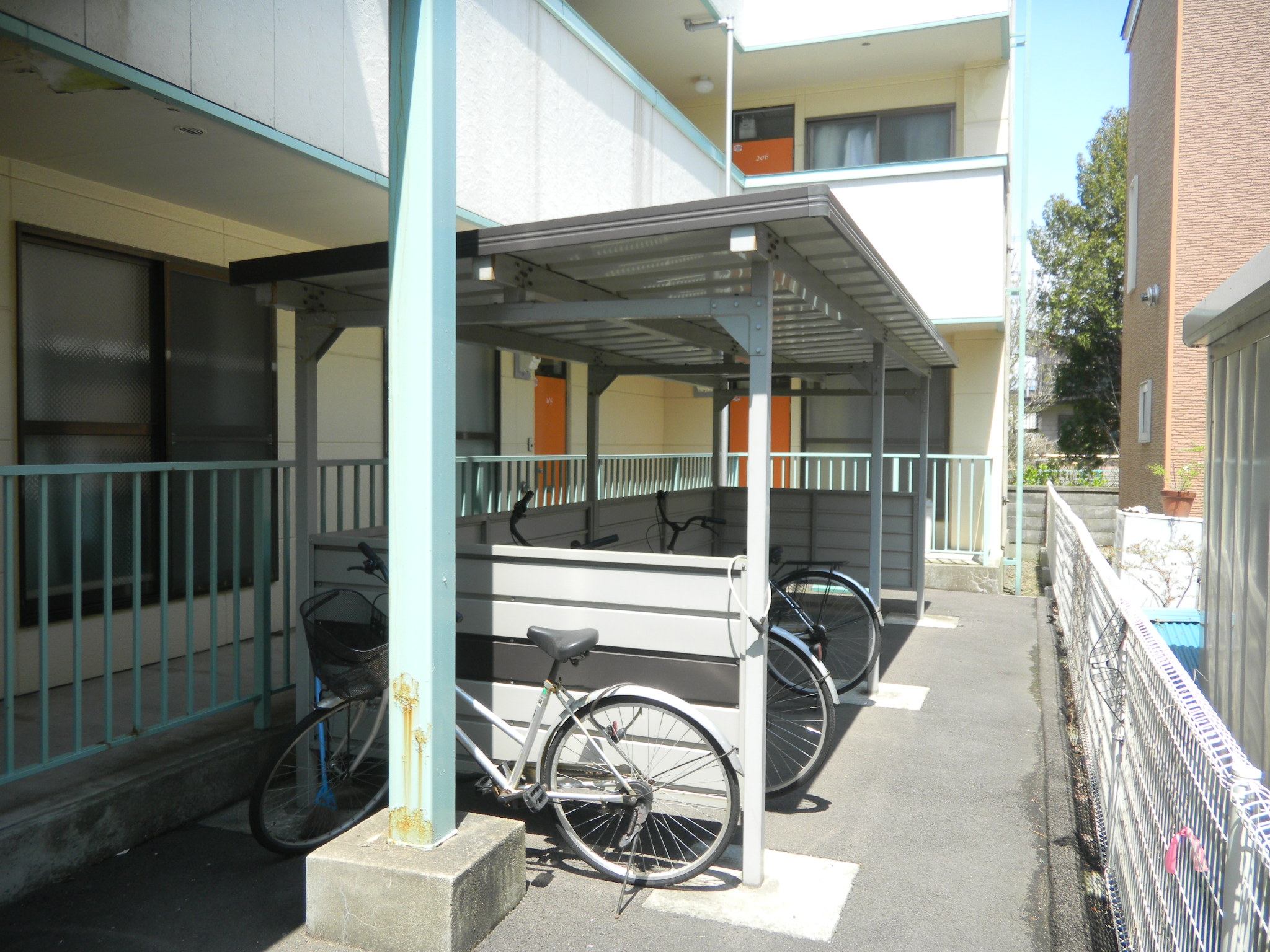 Other common areas. Bicycle-parking space