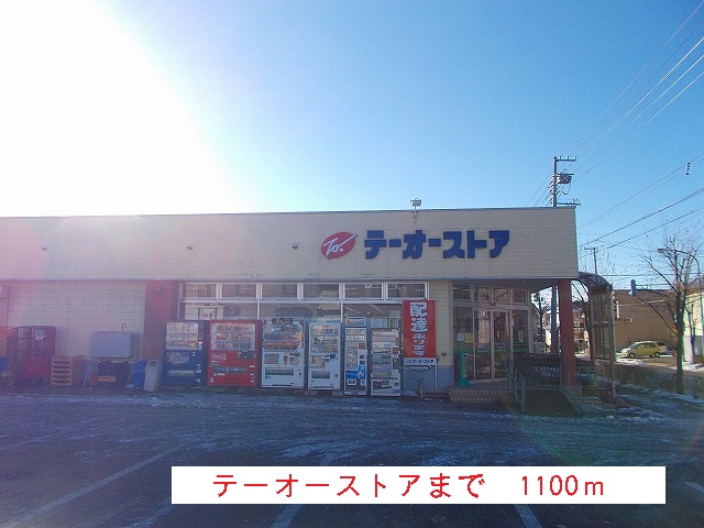 Supermarket. Teo 1100m until the store (Super)