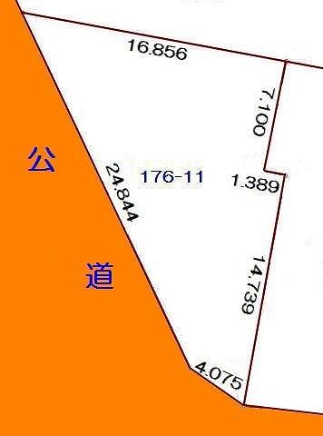 Compartment figure. Land price 16,070,000 yen, Land area 212.56 sq m