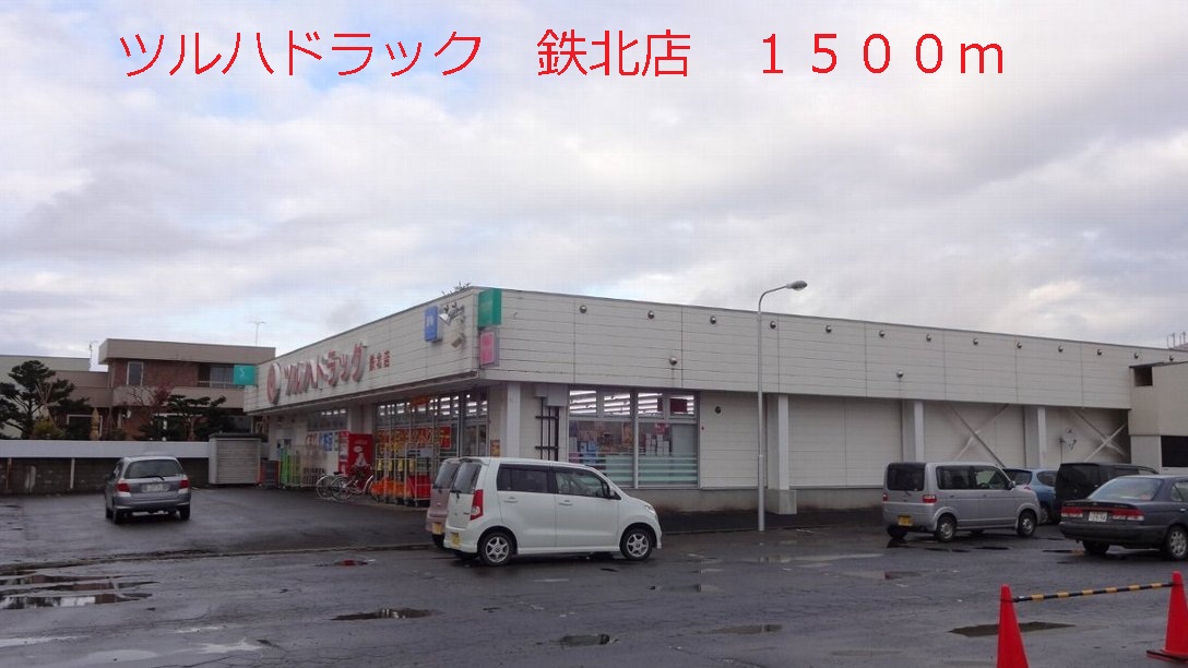 Dorakkusutoa. Tsuruha drag Tetsukita shop 1500m until (drugstore)