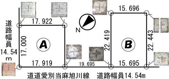 Compartment figure. Land price 2,662,000 yen, Land area 352 sq m