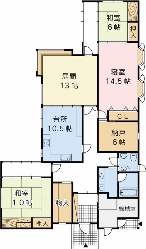 Floor plan. 30 million yen, 3LDK, Land area 825.05 sq m , Building area 168.52 sq m