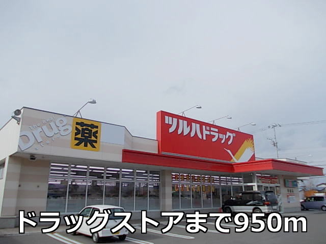 Dorakkusutoa. Tsuruha drag Memuro shop 950m until (drugstore)