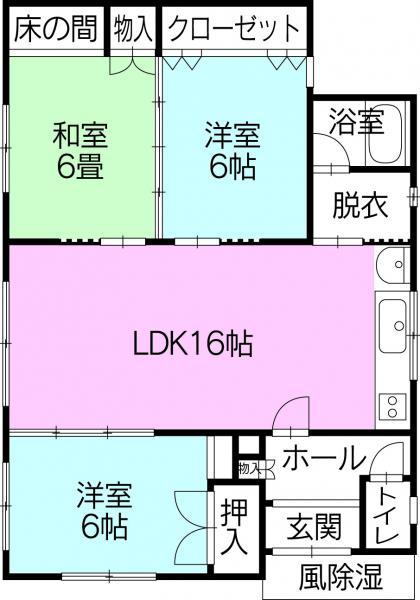 Floor plan. 10.8 million yen, 3LDK, Land area 573.62 sq m , Building area 73.3 sq m