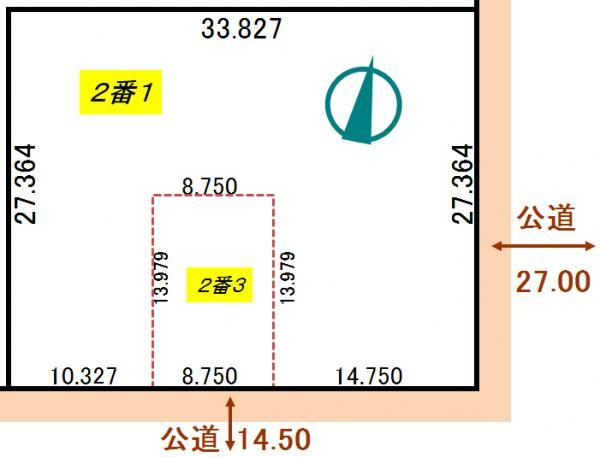 Compartment figure. Land price 30 million yen, Land area 925.64 sq m