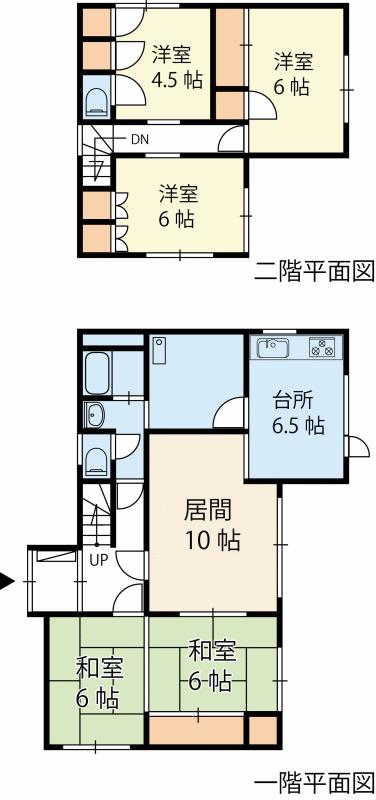 Floor plan. 8.8 million yen, 5LDK, Land area 280.4 sq m , Building area 111.78 sq m