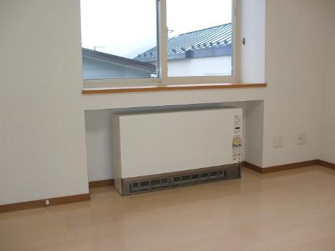 Other room space. Thermal storage heater
