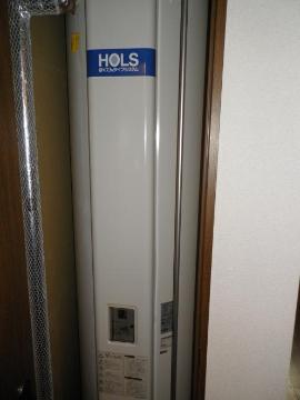 Other room space. Electric water heater