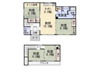 Floor plan. 5.2 million yen, 4LDK, Land area 294.5 sq m , Building area 109.35 sq m