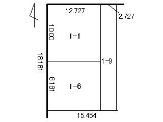 Compartment figure. Land price 10 million yen, Land area 280.97 sq m