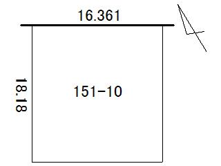 Compartment figure. Land price 2.16 million yen, Land area 297.45 sq m