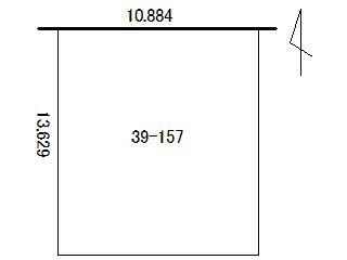Compartment figure. Land price 3 million yen, Land area 148 sq m