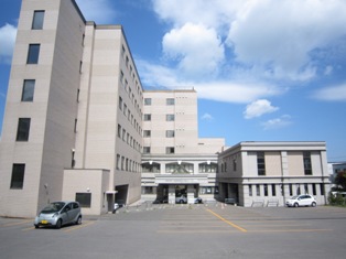 Hospital. Social welfare corporation Hokkaido society Agency Otaru hospital (hospital) to 768m