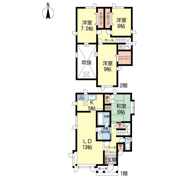 Floor plan. 11.2 million yen, 4LDK, Land area 200.6 sq m , Building area 115.94 sq m