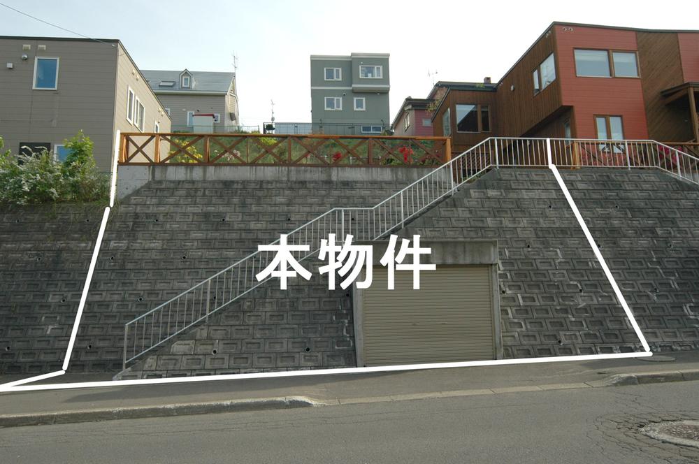 Local photos, including front road. Yokabeyaku 4m. Built-in garage (height 2m)