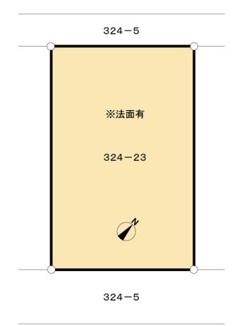 Compartment figure. Land price 19,800,000 yen, Land area 406.5 sq m