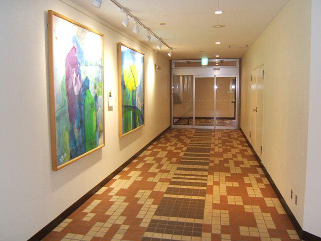 Entrance. Elevator Hall corridor