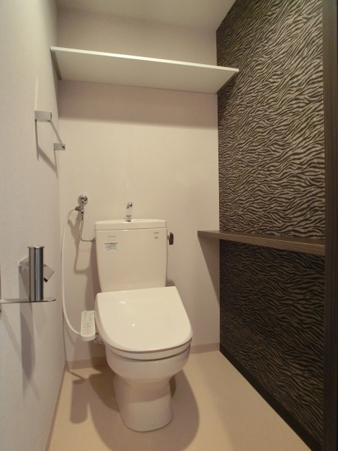 Toilet. Of course Washlet also equipped