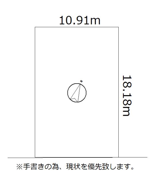 Compartment figure. Land price 12 million yen, Land area 198 sq m