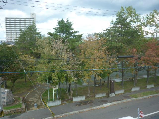 View photos from the dwelling unit. Good views per northwest side facing "Inari park"! 