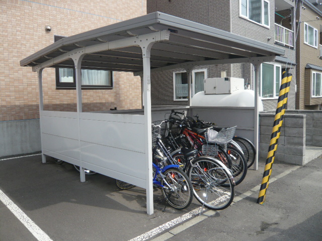 Other common areas. Bicycle-parking space